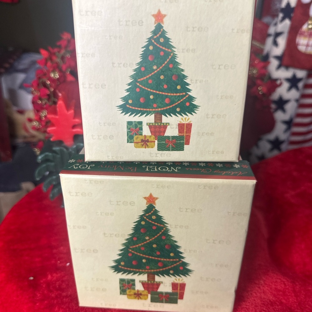 Festive Christmas Tree Gift Boxes
